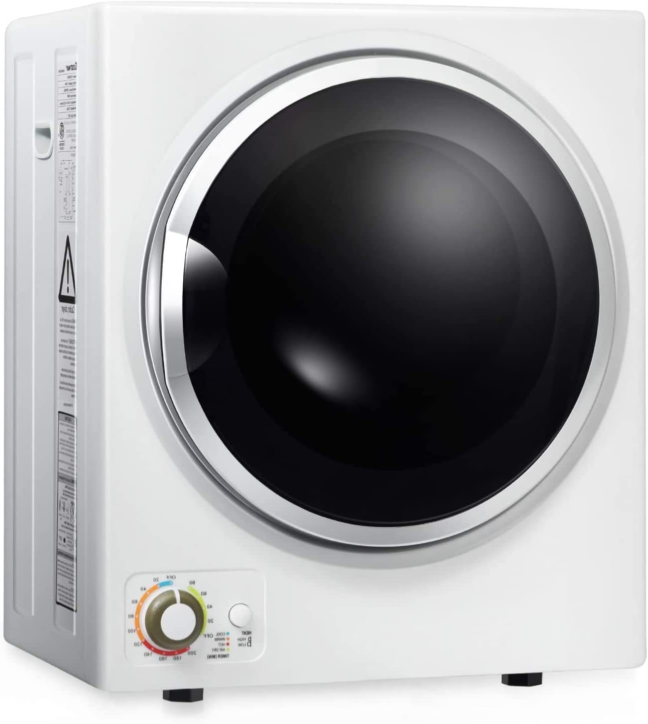 Generic Compact, 5.5 lbs Capacity Portable Laundry 5 Functional Modes, Low Noise & Energy-Saving Small, Wall-Mounted Mini Machine Clothes Dryer