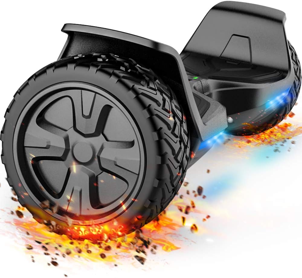 8.5'' All Terrain Off-Road Hoverboard with Bluetooth Speaker, LED Lights, UL2272 Certified