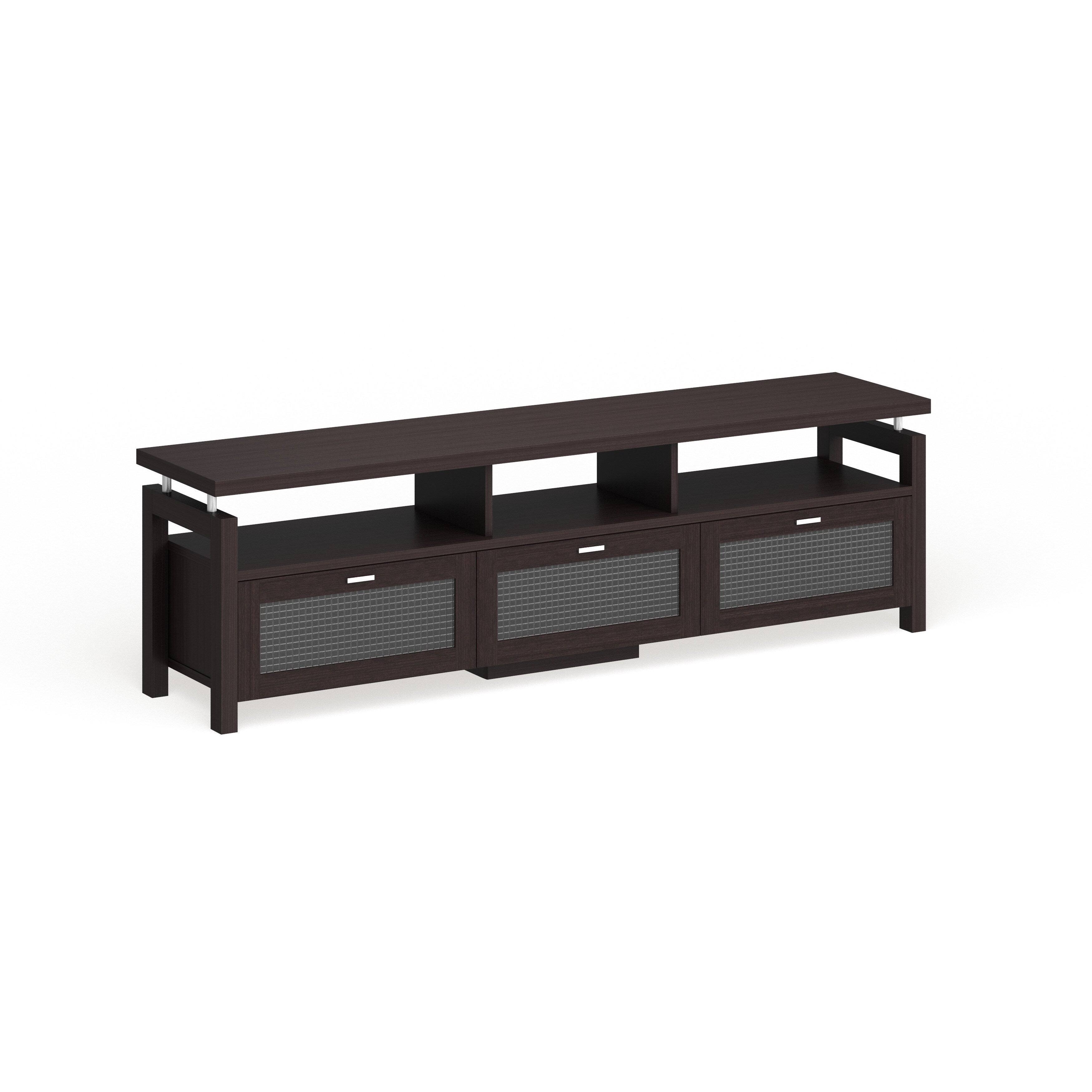 Furniture of America Posa Modern  Espresso Wood TV Console, Brown