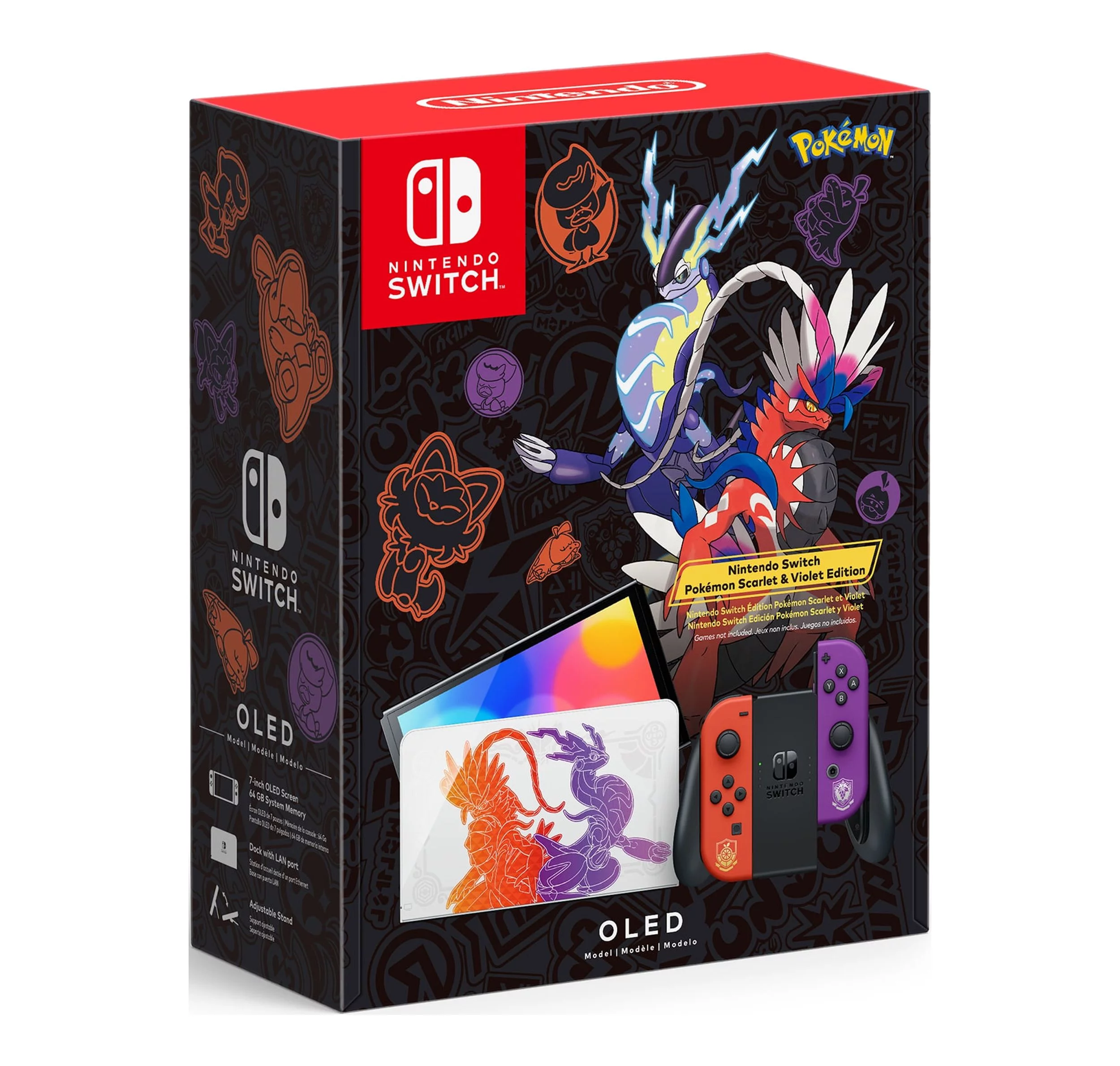 Nintendo Switch&trade; &ndash; OLED Model: Pok&eacute;mon&trade; Scarlet & Violet Edition