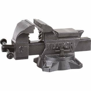 Klutch Heavy-Duty Bench Vise - 6in.W Jaw, 6in. Capacity 2205S165