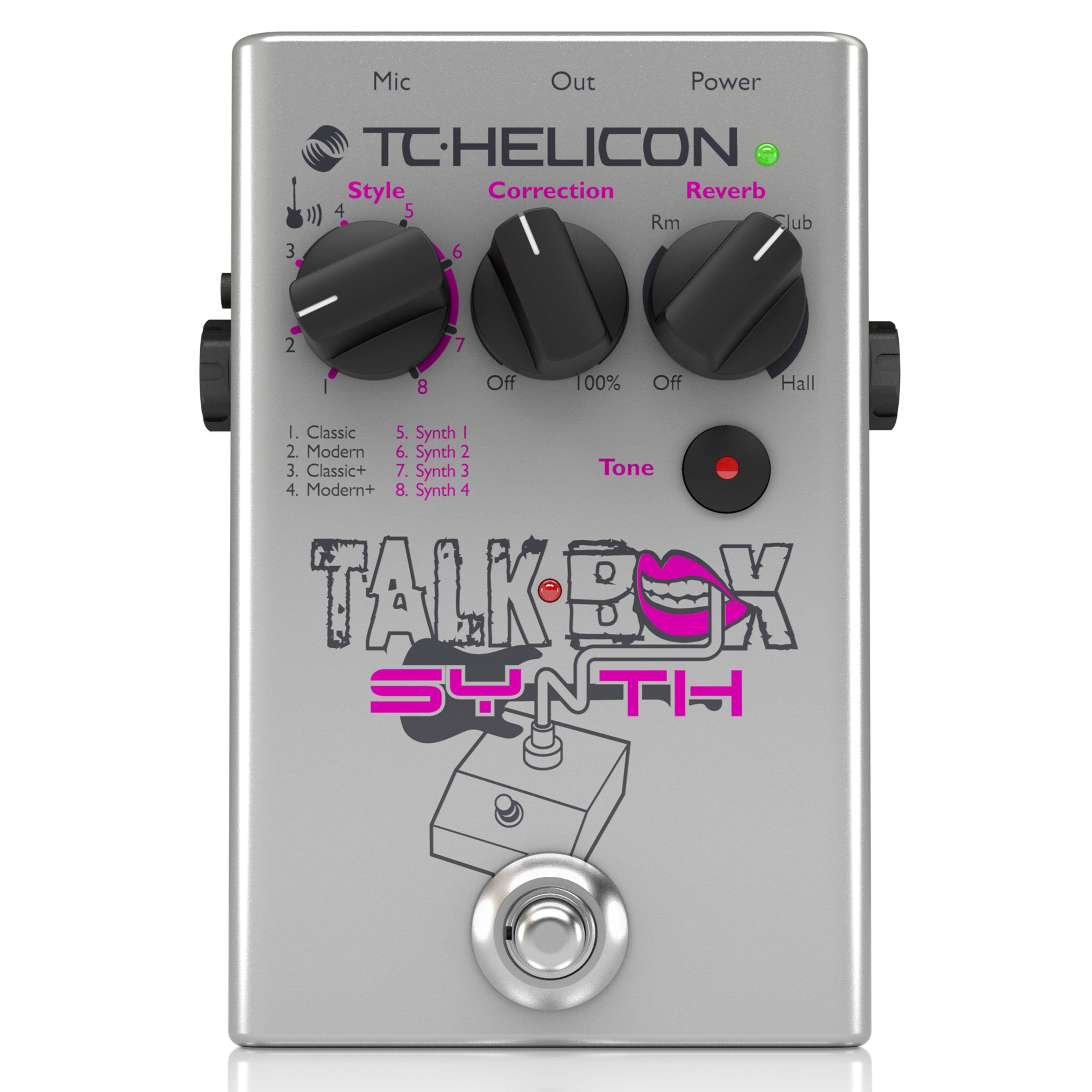 TC Helicon Talkbox Synth Pedal