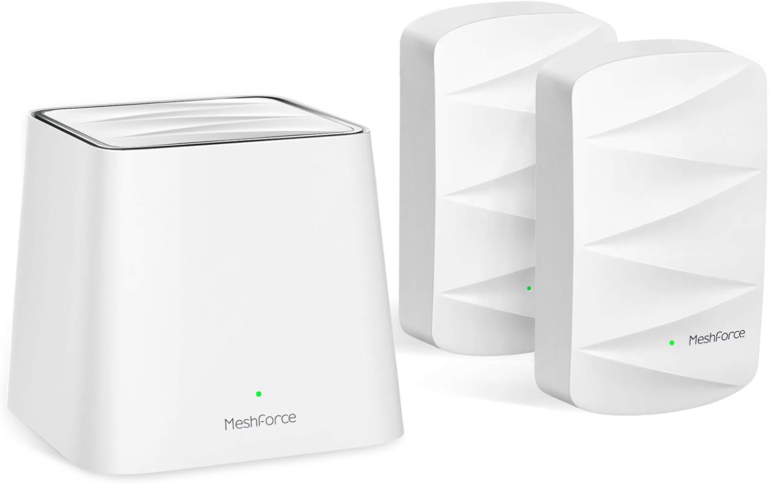 Meshforce M3 Mesh WiFi System, Mesh Router for Wireless Internet, Up to 4500 sq.ft （6+ Rooms） Whole Home Coverage, WiFi Router Replacement