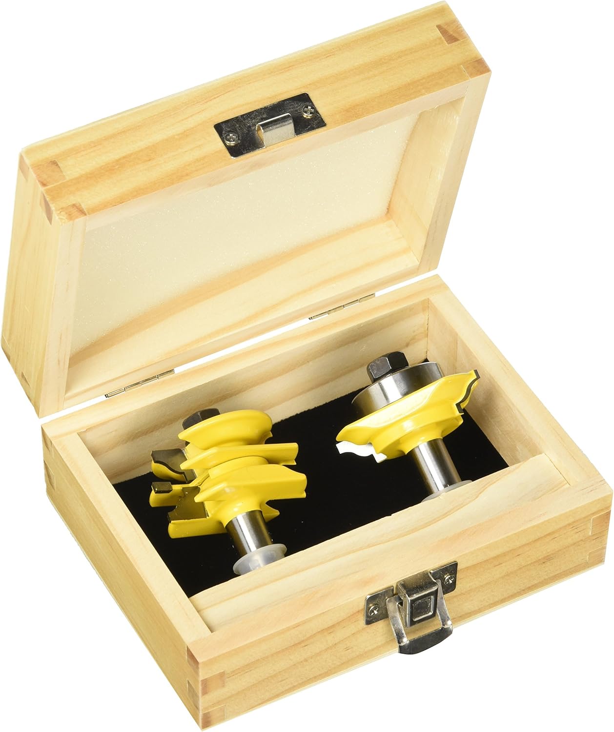Yonico Glass Cabinet Door Rail and Stile Router Bits 2 Bit Ogee 1/2-Inch Shank 12234 Pack of 2