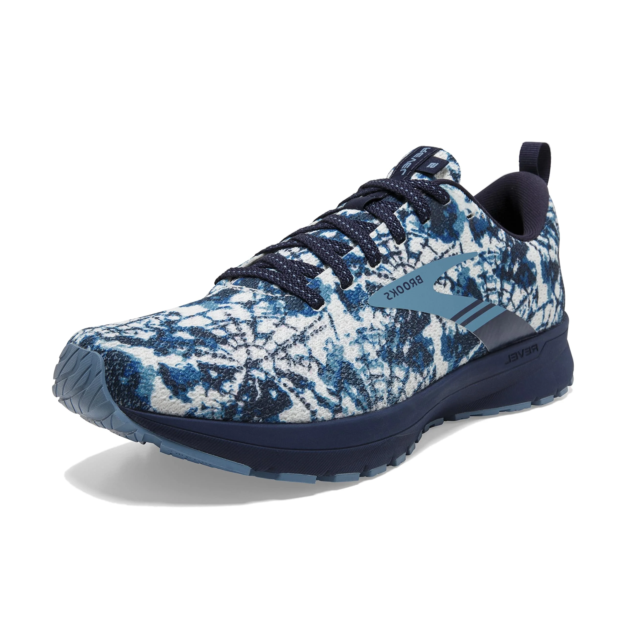 Brooks Revel 5 White/Peacoat/Blue Shadow 10 D (M)