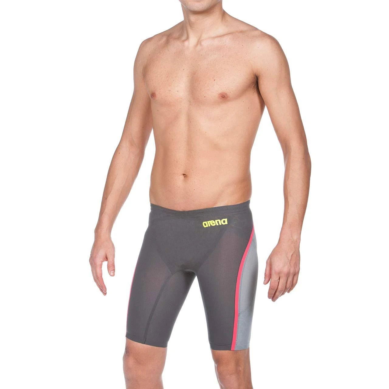 Arena 2a807 Powerskin Carbon Ultra - Jammer - Dark Grey-Fluo Yellow, 34