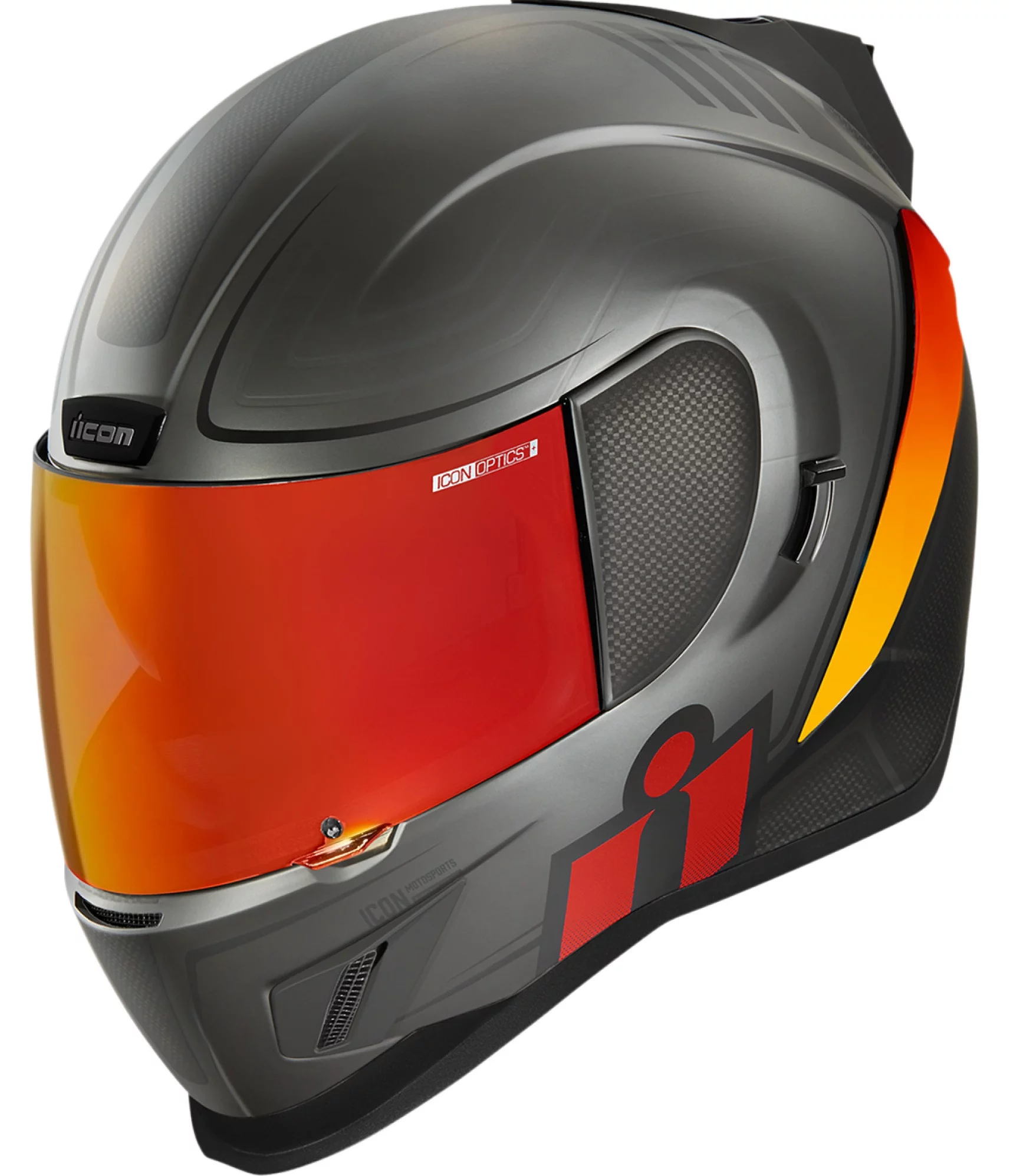Icon Airform Resurgent Motorcycle Helmet Red 3XL