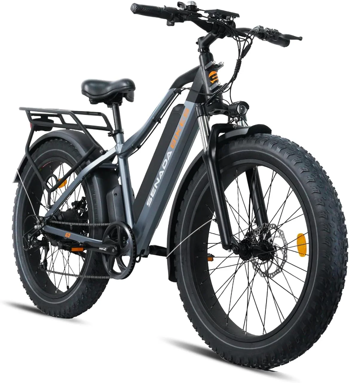 Electric Bike for Adults 26"x 4" Fat Tire Electric Bicycle 1000W Motor 48V 15Ah/21Ah Battery Snow Beach Ebike for Adults with 7-Speed