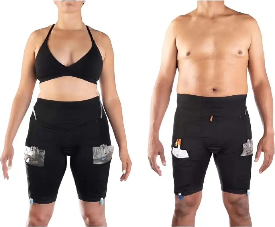 Cathwear Catheter Leg Bag Underwear - Leg Bag Holder for Men & Women| Medicare Approved -Compatible with Foley, Nephrostomy