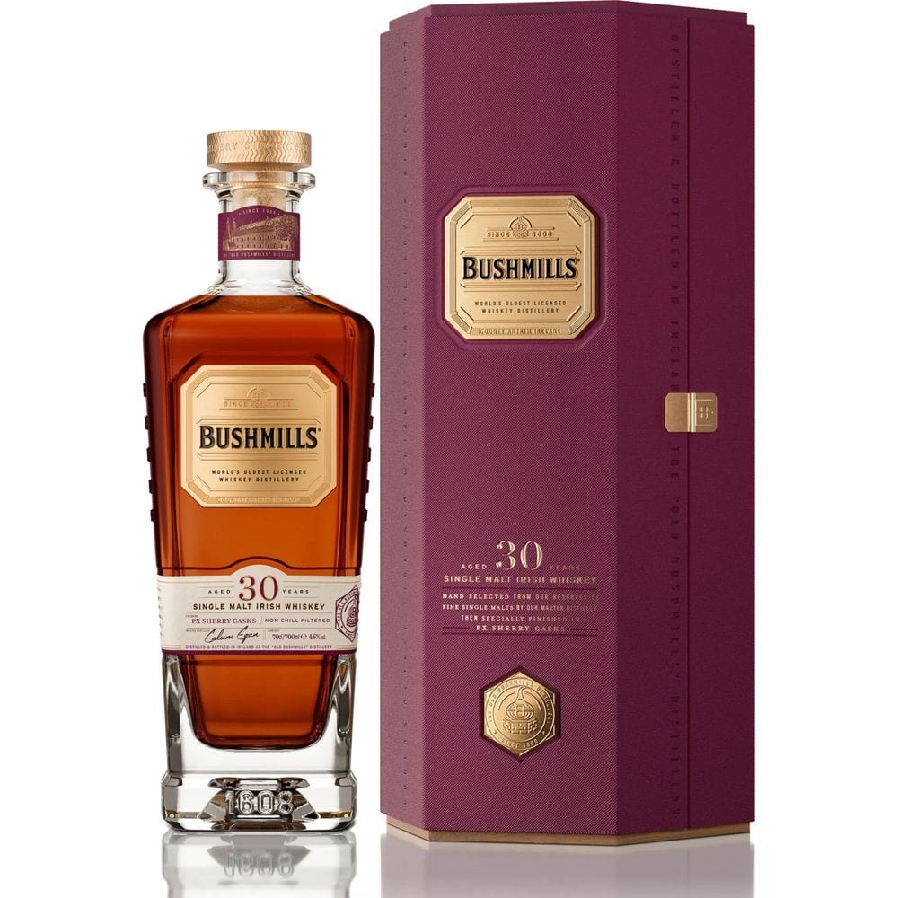 Bushmills Irish Single Malt 30 Year Whiskey - Nestor Liquor