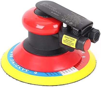 Pneumatic Random Orbit Sander Air Tool Air Powered,Palm Sander,Air Sander DA for metal and wood 6inch Pack of 2