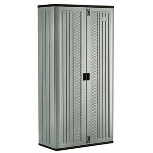 Suncast Mega Tall Storage Cabinet, Size: Small, Grey