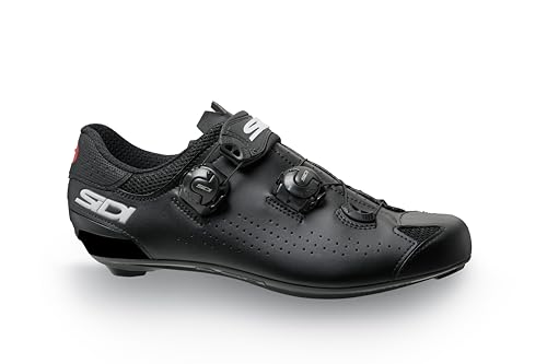 Sidi | Cycling Shoes, Professional Men's Road Bike Shoes Genius 10, Carbon Sole, Innovative Soft Instep Closure System, Integrated Heel