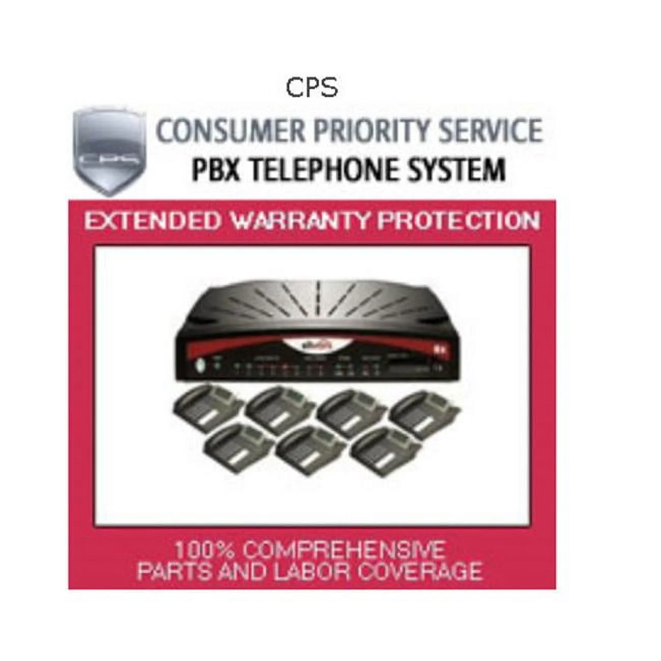 Consumer Priority Service  2 Year PBX Telephone System + 8