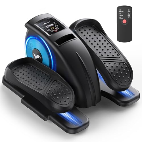 MERACH Under Desk Elliptical Machine, Ellipse Leg Exerciser for Seniors Adults Fully Assembled