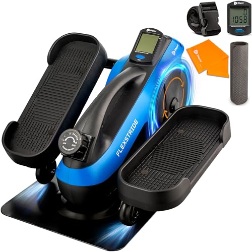 Lifepro Portable Under Desk Elliptical Exercise Machine - Motorized Pedal Exerciser for home workout, Tone Muscles, Energy Boost