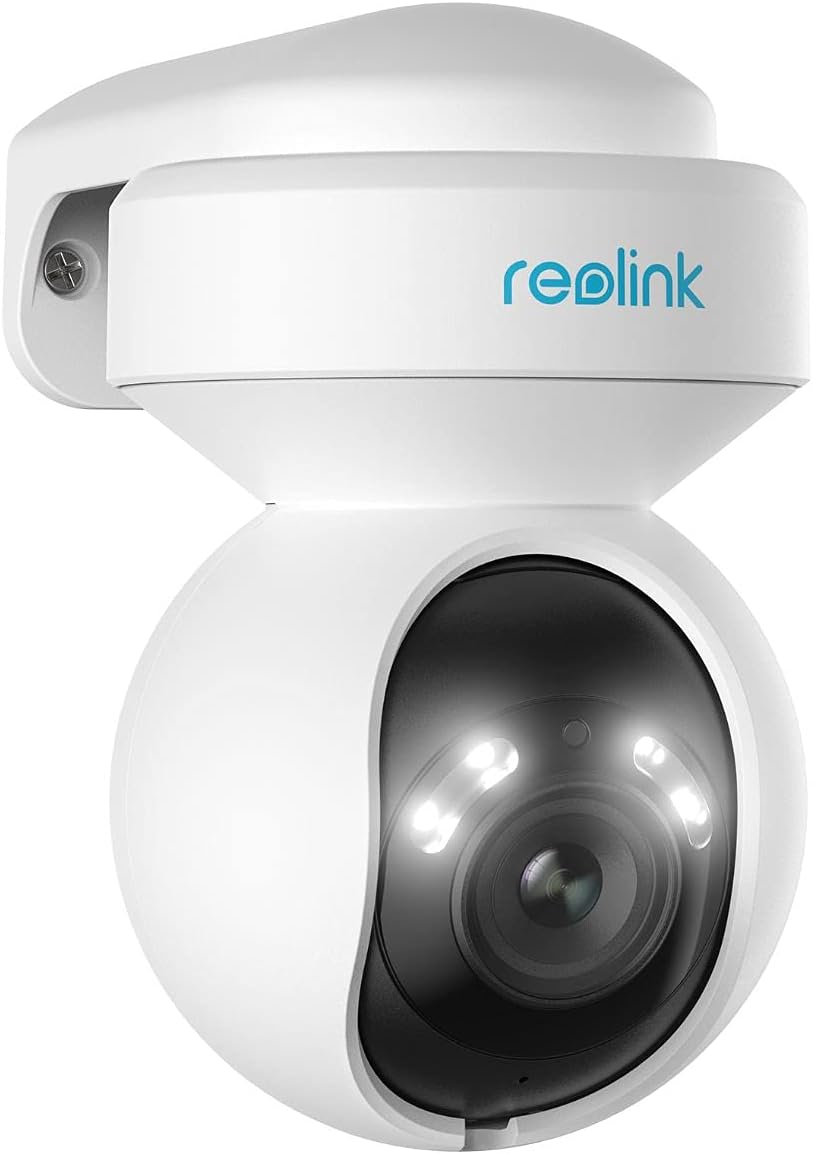 Reolink E1 Outdoor WiFi Camera, 5MP HD PTZ Camera for Home Security, Auto Tracking, Dual Band 2.4/5GHz WiFi, 3X Optical Zoom, Smart Motion Detection