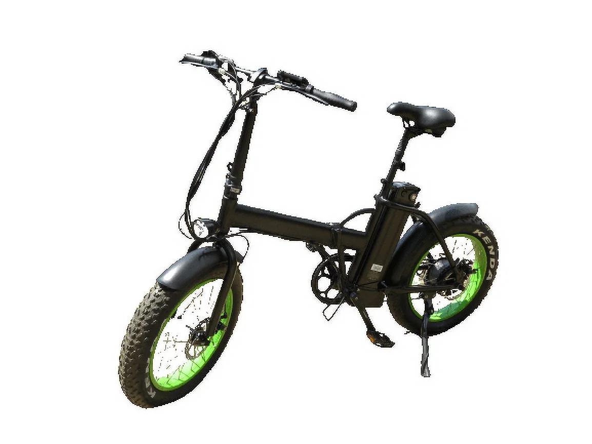 Best Foldable Electric Bike Foldebike-Mf-17 - 7-Speed Fat Tire & LED Lights - Curated Treasures Market