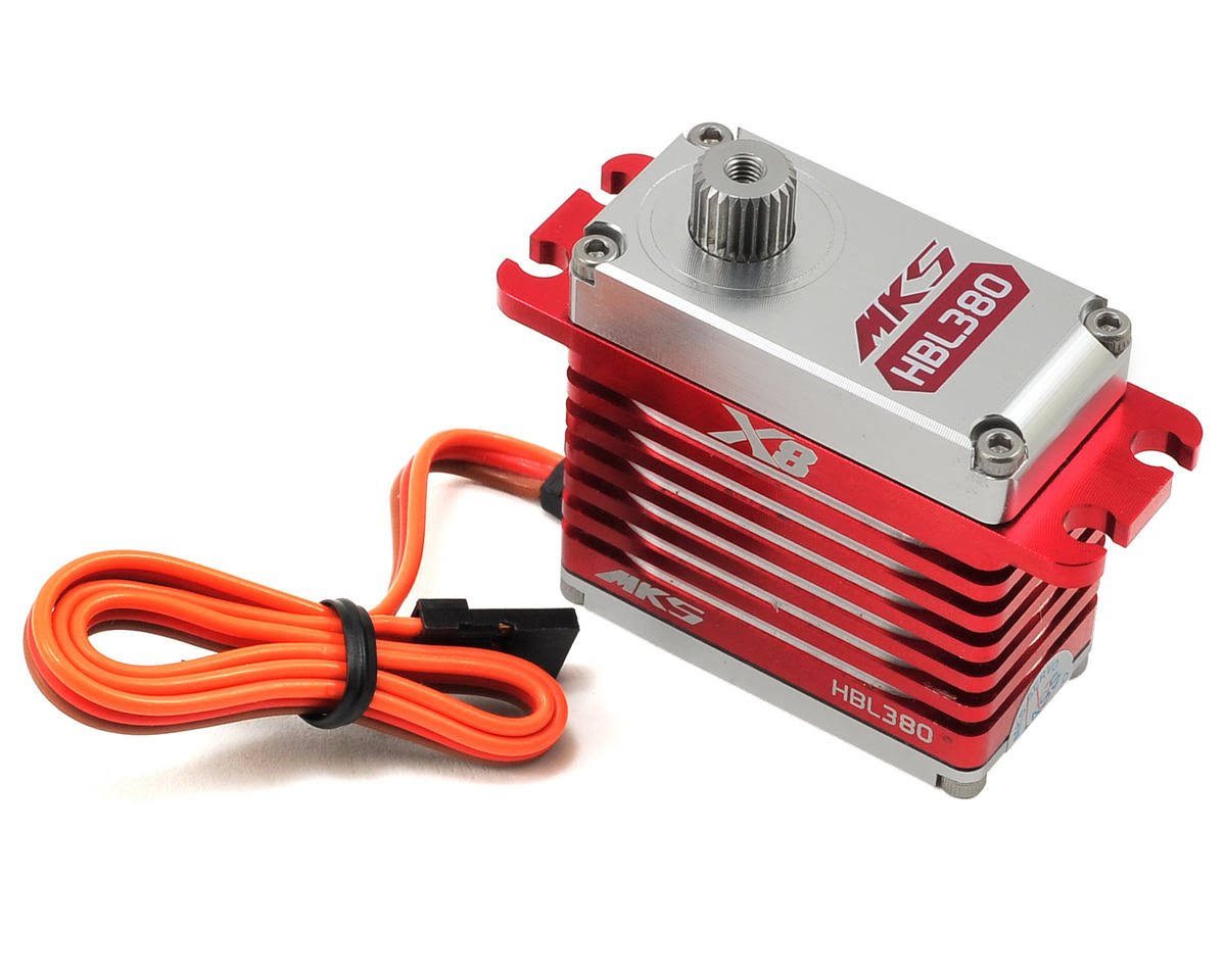 MKS X8 HBL380 Brushless Ti-Gear High Torque Large Scale Servo