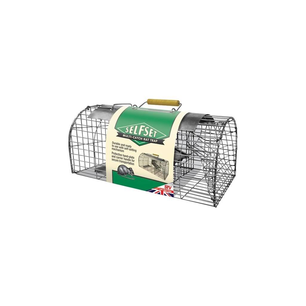 Self Set Multi-Catch Rat Trap