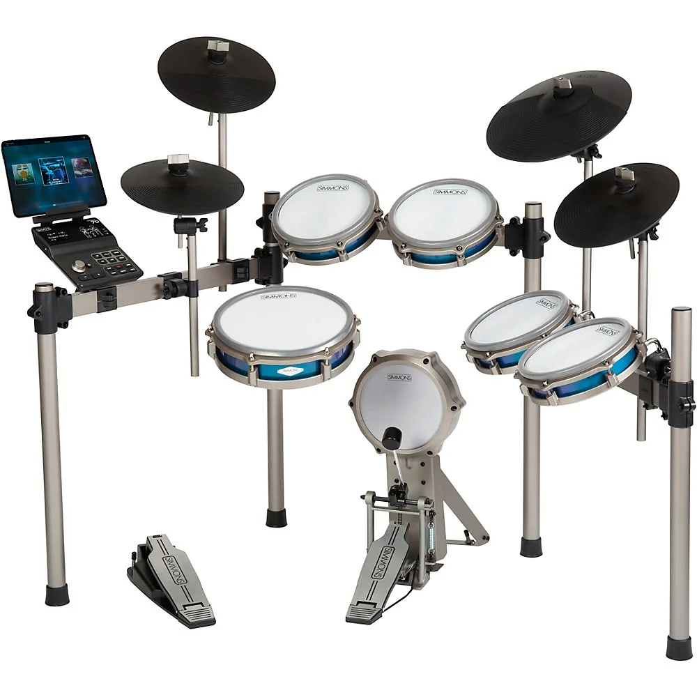 Simmons Titan 70 Electronic Drum Kit With Mesh Pads and Bluetooth - Radiant Selections