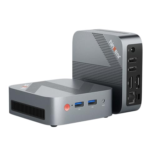 Mini PC W-11, Mini-PC with Intel CPU N150(up to 3.6GHz), 16 GB DDR4 RAM 512 GB M.2 SSD Micro Gaming PC, 4K Dual Display, HDMI 2.0/DP