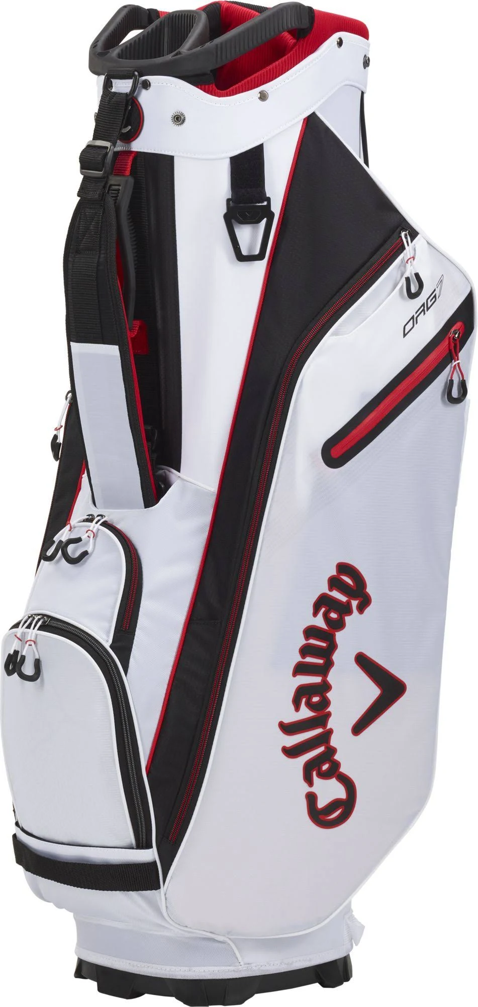 Callaway Golf Org 7 Cart Bag White Black Red