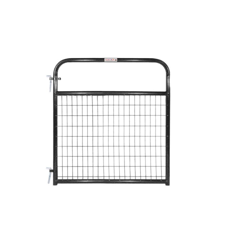 Tarter Wire-Filled Gate Black 4 ft WFGBL4 - Megean