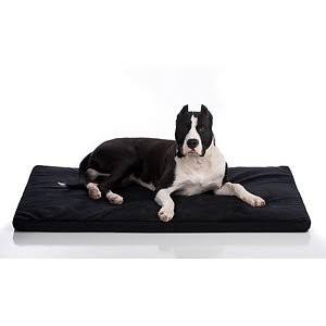 Gorilla Dog Beds Dura-Vel Orthopedic Dog Crate Pad, Black, Medium - Megean