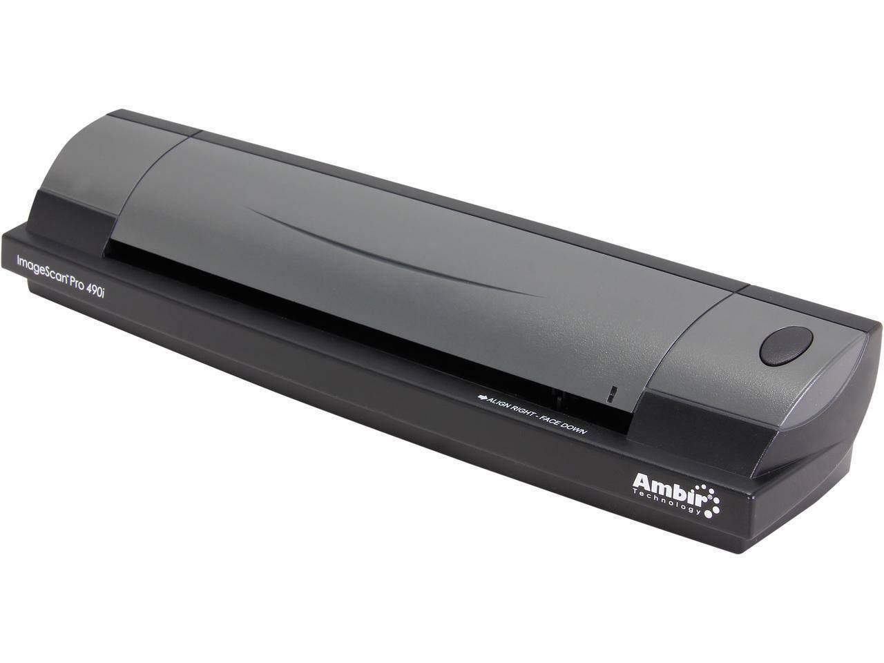 Ambir DS490-AS ImageScan Pro Sheetfed Scanner 490i