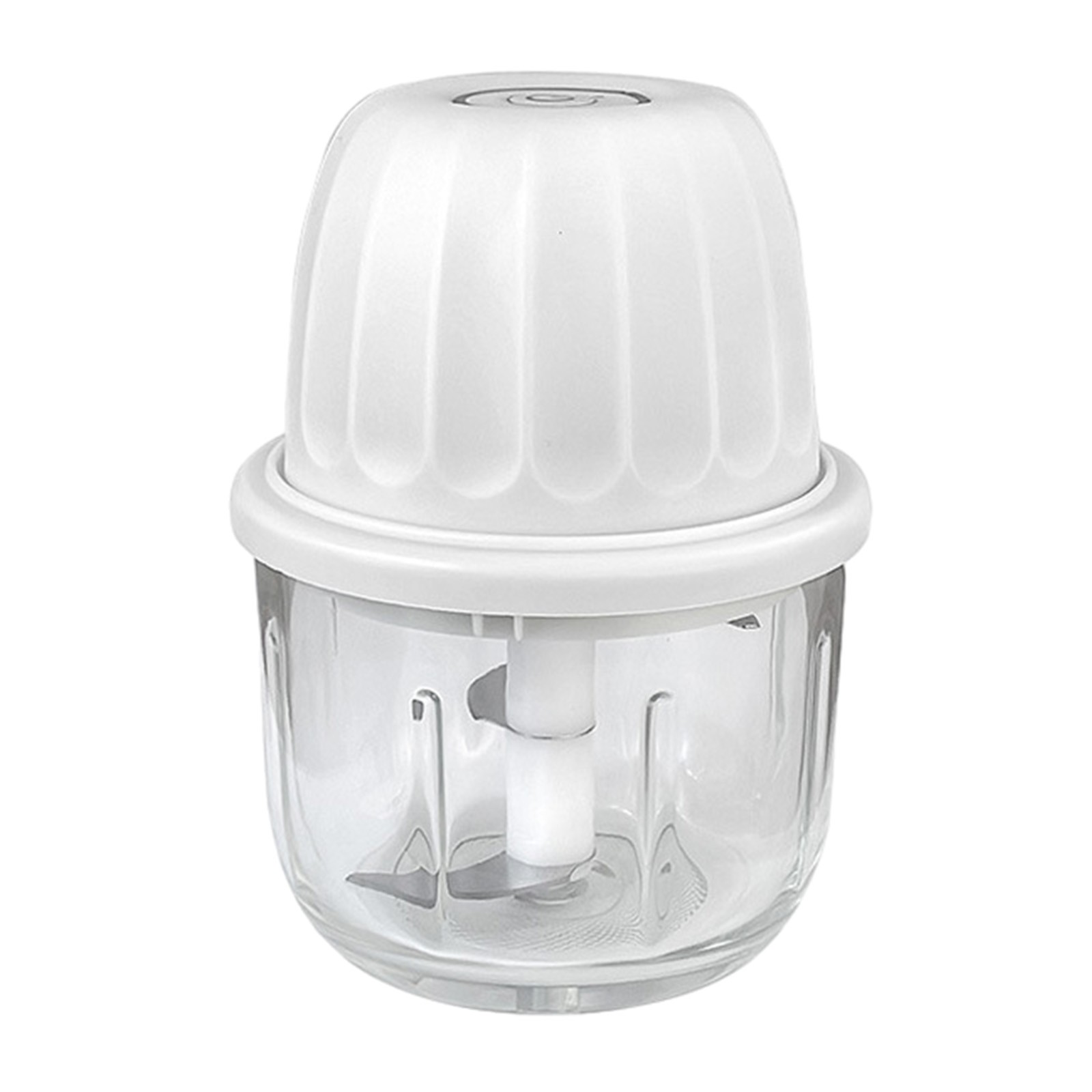 Electric Mini Garlic Chopper, Mini Chopper Food Processor, Garlic Mincer, 300ml Combination Cup Electric Mini Garlic Chopper