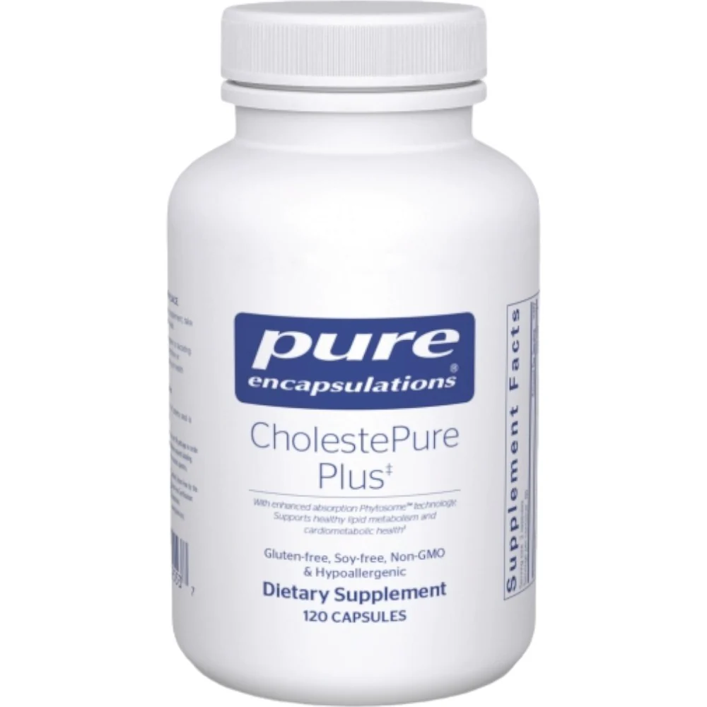 CholestePure Plus 120 caps by Pure Encapsulations - Kansas Nuitrition - HNZSDS