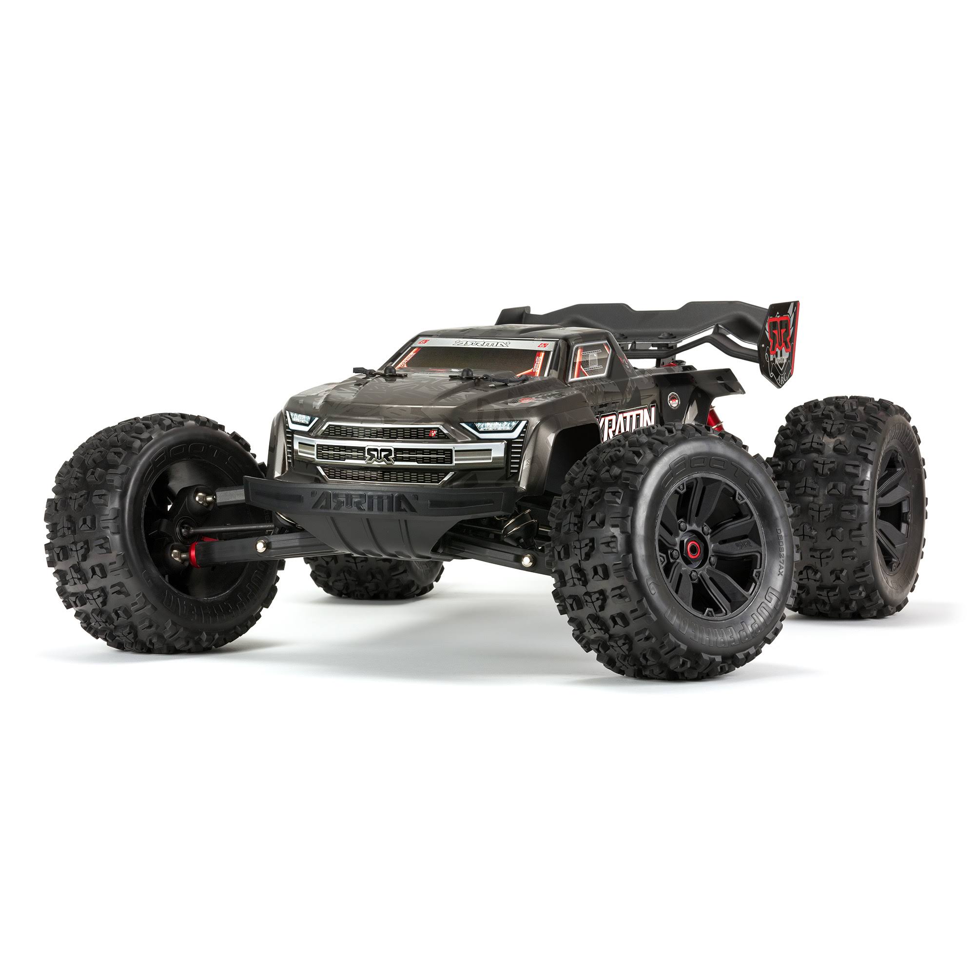 Arrma 1/8 Kraton 4WD Extreme Bash Roller Speed Monster Truck Black