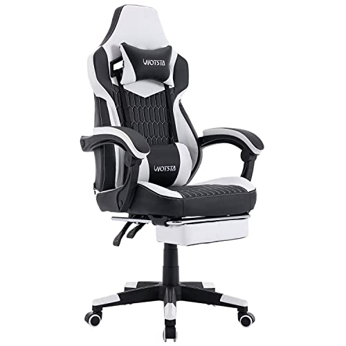 Gaming Chair with Footrest