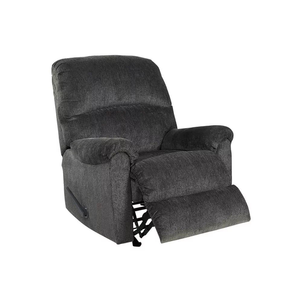 Signature Design by Ashley Ballinasloe Rocker Recliner in Smoke