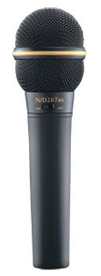 Electro Voice n/d267as Dynamic Handheld Vocal Microphone with On/Off Switch