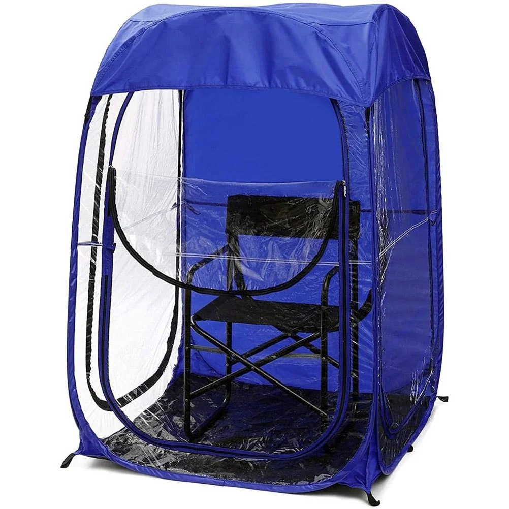 CNMF Outdoor Sport Events Watching Tent Fishing Canopy Single Portable Tent For Fishing Football Pop-up 1 Person Tent for Camping Beach