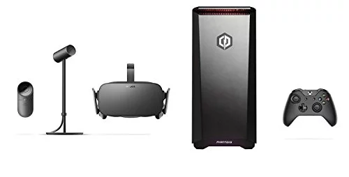 Oculus Rift 2 Items Starter Bundle:Virtual-Reality VR Headset and CyberPowerPC Gamer UltraVR Ready Desktop AMD FX-8350 Eight-core 8GB Memory AMD
