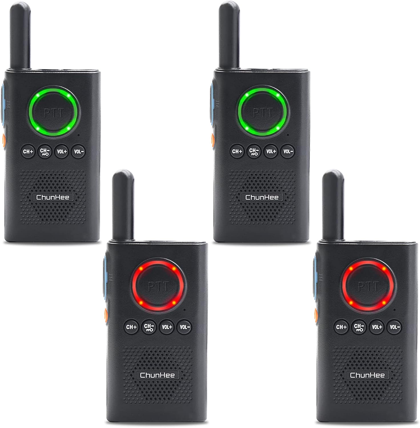 ChunHee Intercoms Wireless for Home-Home Intercom for Elderly-Business Intercom System Room to Room Communication 1.5 Miles Long Range 16 Channel