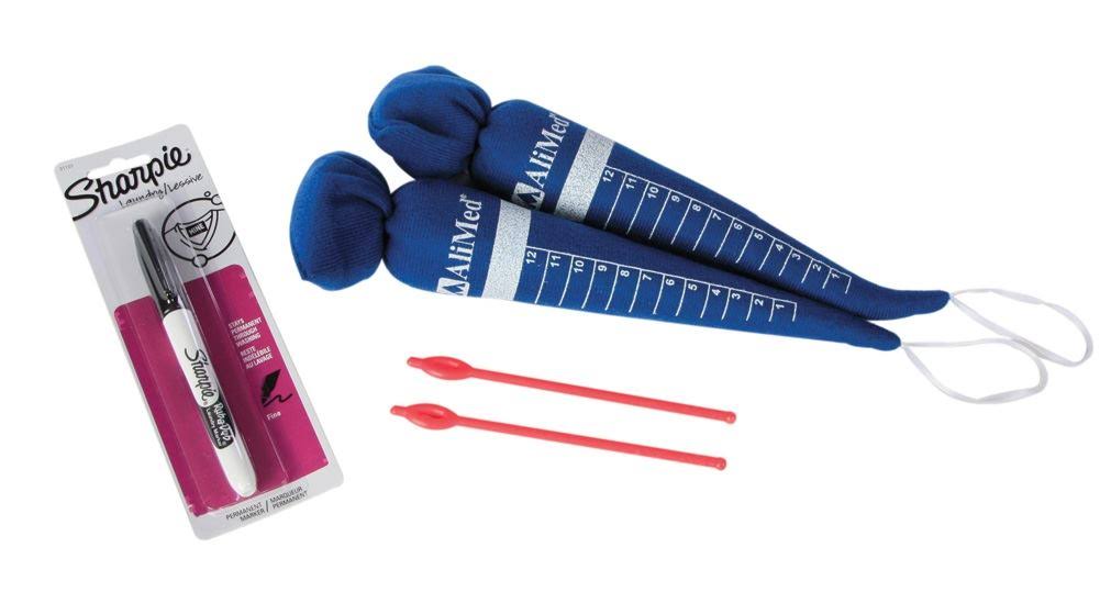 Alimed Blue Carrot Hand Orthosis Kit, Treated with Antimicrobial Agent