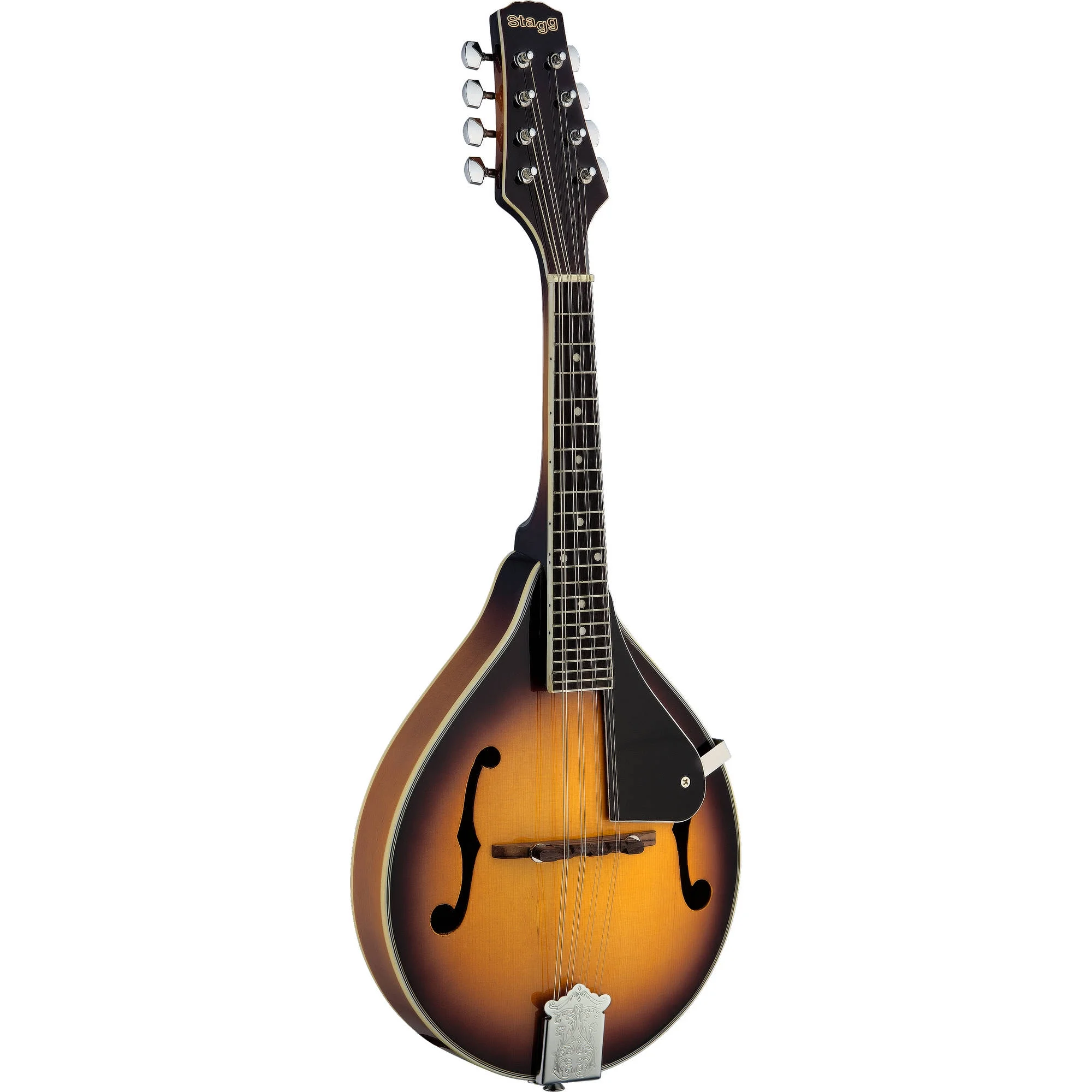 Stagg M40S "A" Style ALL Solid Spruce top Mandolin with Maple back and Sides - Curated Treasures Market