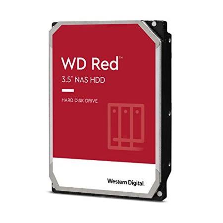 Western Digital 6TB WD Red NAS Internal Hard Drive - 5400 RPM Class, SATA 6 GBs, SMR, 256MB Cache, 3.5 inch - WD60EFAX