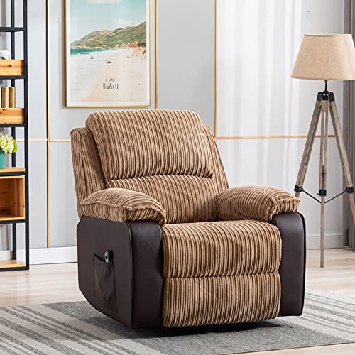 CALABASH Power Recliner Chair, Lazy Boy Recliner for Elderly/Adult, Adjustable Home Theater Big Man Recliners for Living Room
