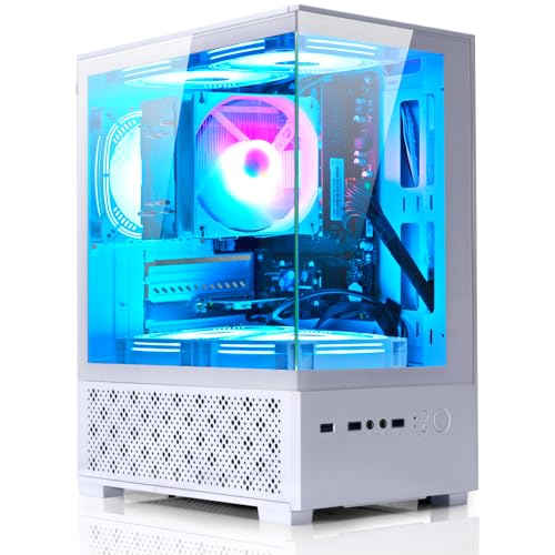 LXZ Desktop PC Computer AMD Ryzen 7-5700G 8 core 3.9GHz, 16G DDR4 RAM, 512GB NVME SSD