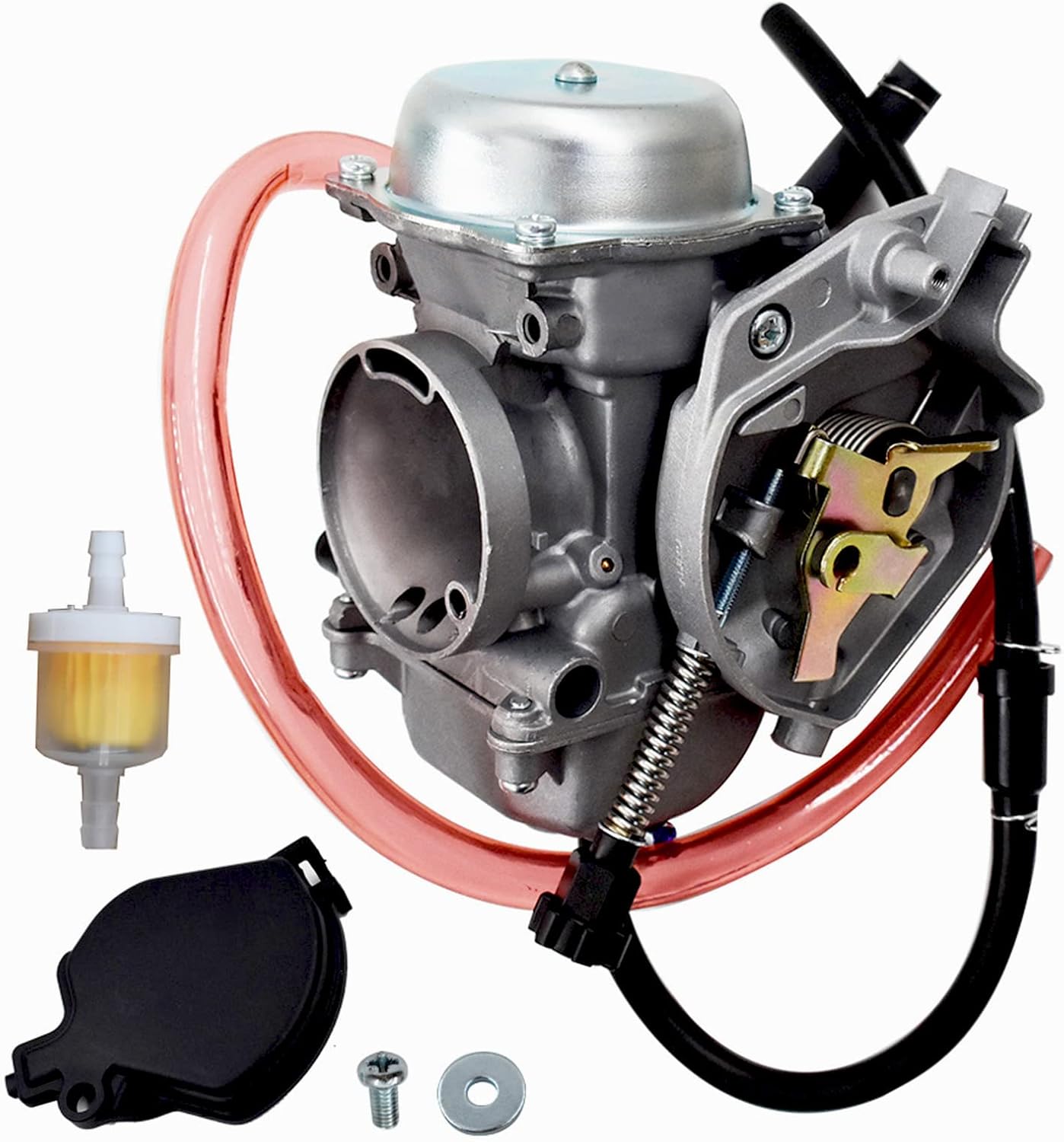 Carburetor LTA500F LTF500F Carb Fit for 2002 2003 2004 2005 2006 2007 Suzuki Vinson 500 Pack of 2