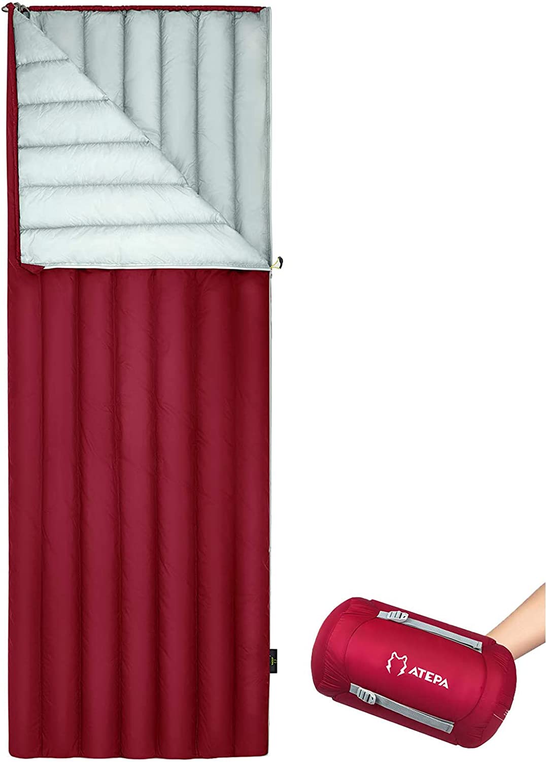 Sleeping Bag/ for Backpacking, Rectangular Warm Weather Sleeping Bag for Adult, ,
