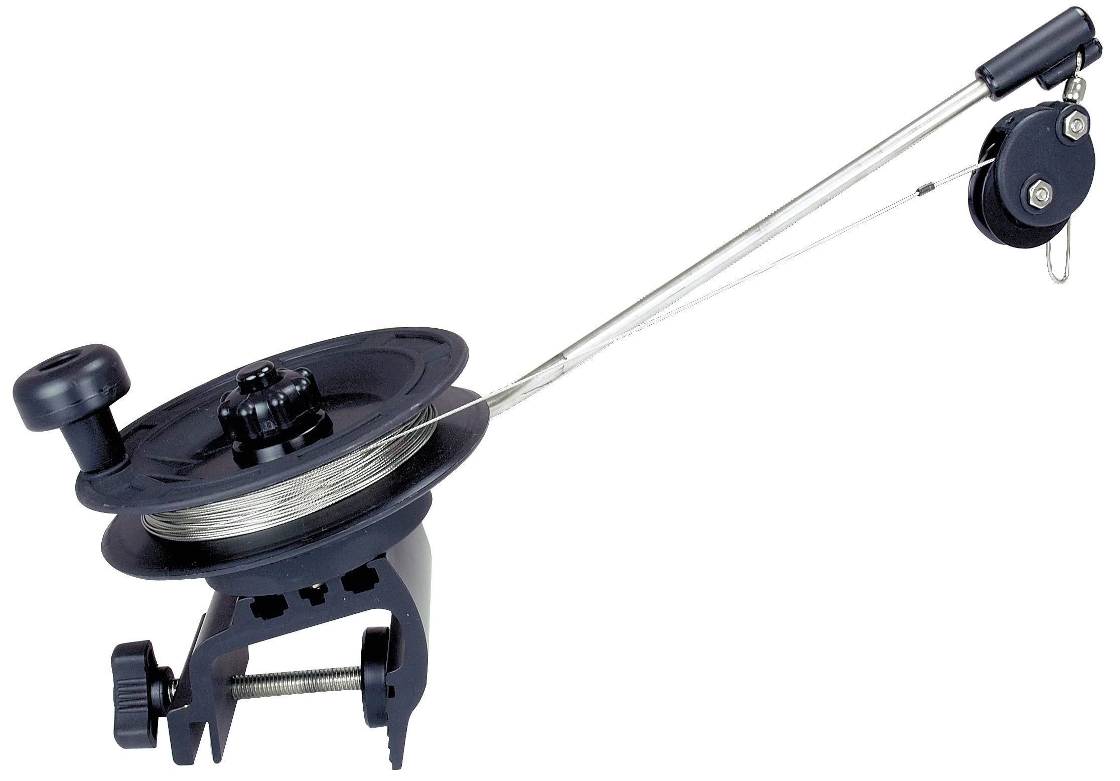 Scotty #1071DP Laketroller Manual Downrigger Clamp Mount Display Packed