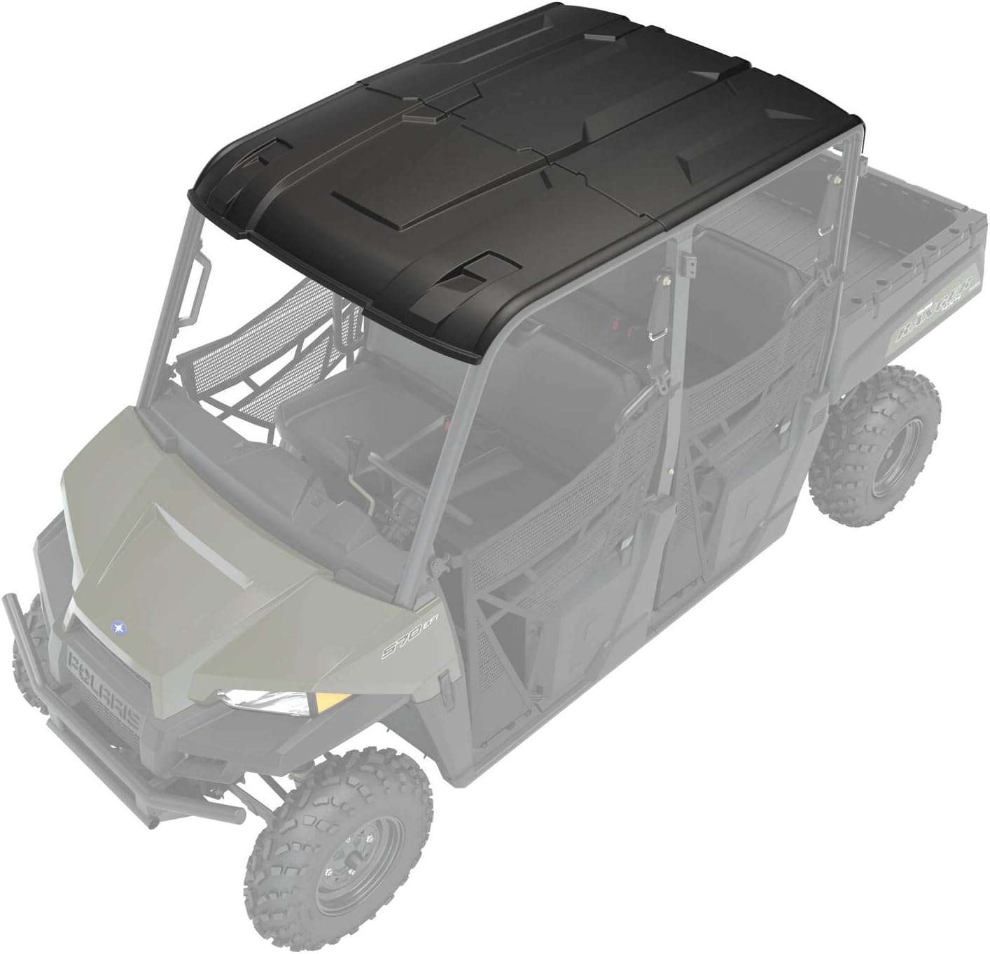 Polaris Off Road Poly Crew Sport Roof, Black
