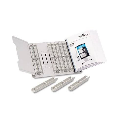 Durable 12-Section Desktop Catalog Rack