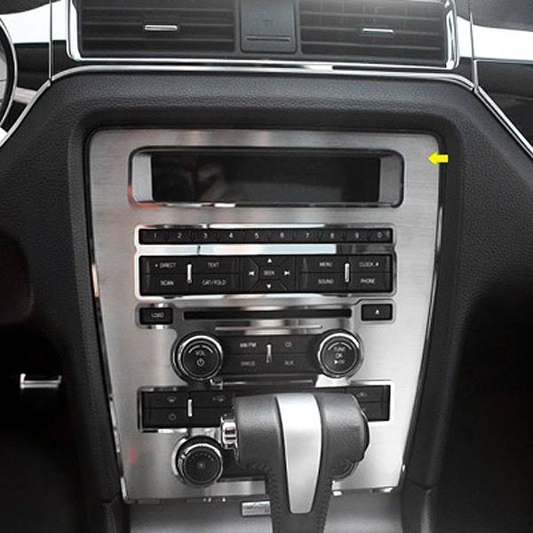 2010-2014 Mustang Center Dash Trim Plate | American Car Craft 271021